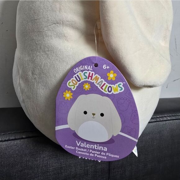 New 2025 Squishmallows Valentina Valentine's Easter Halloween Basket Bucket NWT - Picture 2 of 8